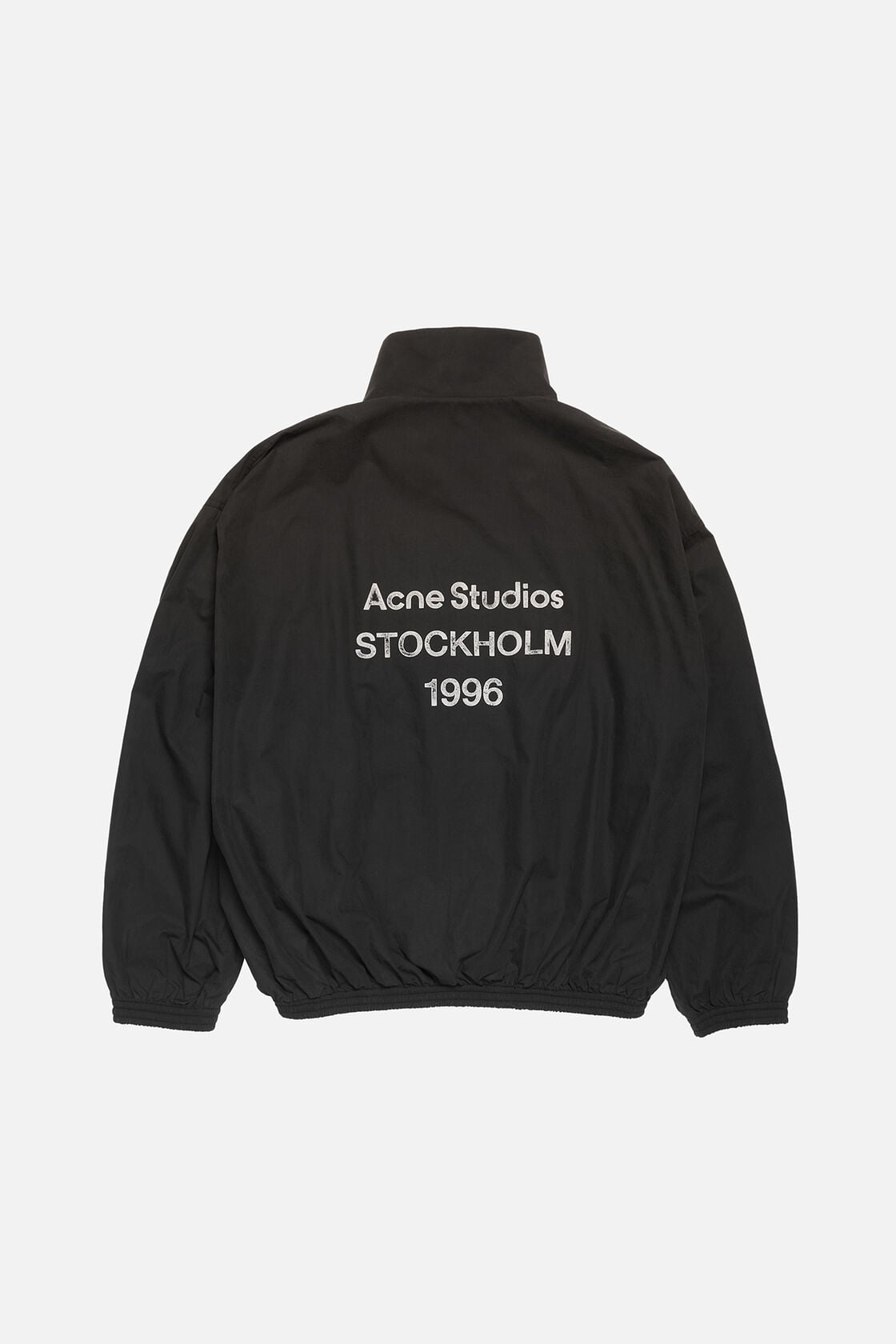 Washed logo jacket - Black