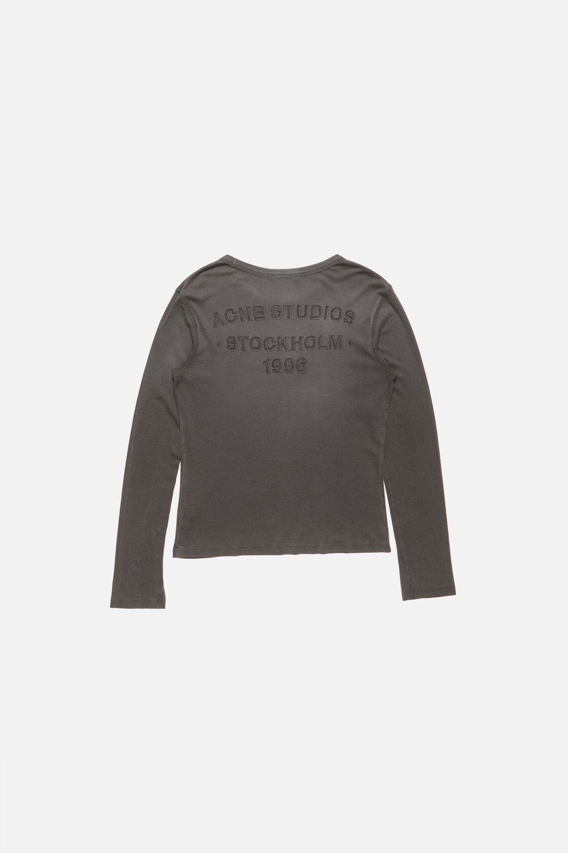 Sprayed logo t-shirt - Faded black