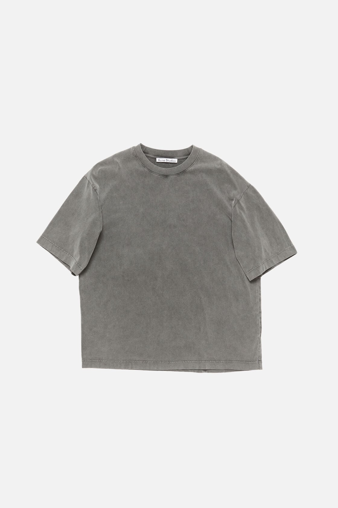 Rubber logo t-shirt - Faded black