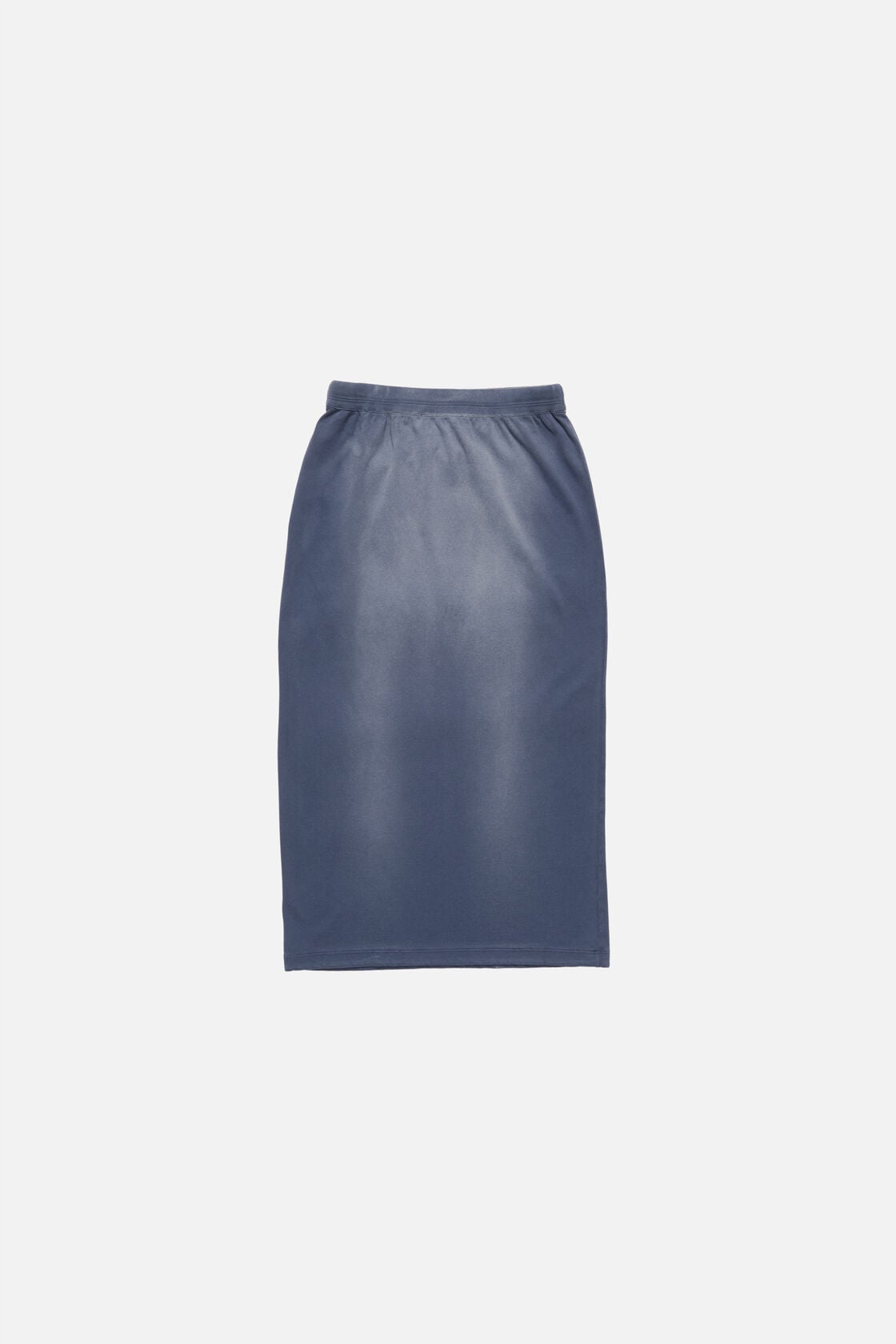 Sprayed logo skirt - Navy blue