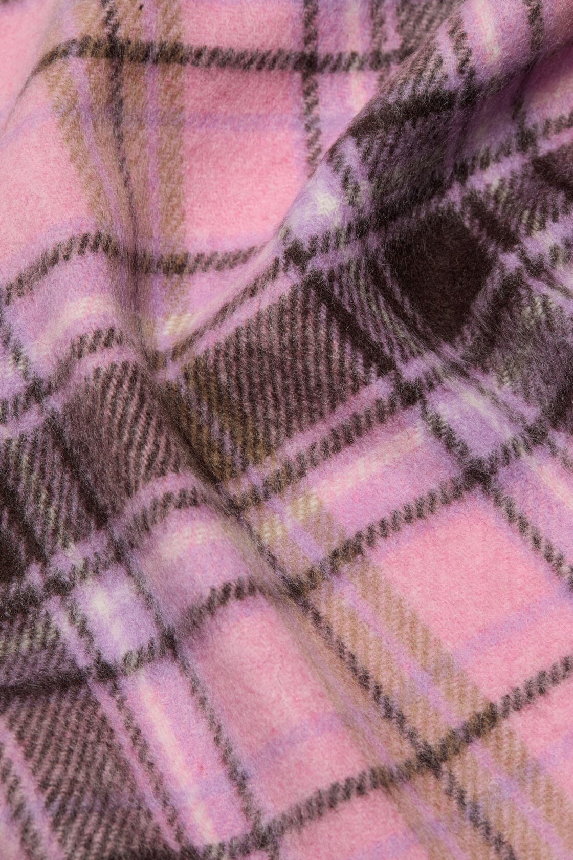 Cashmere scarf - Pink/black
