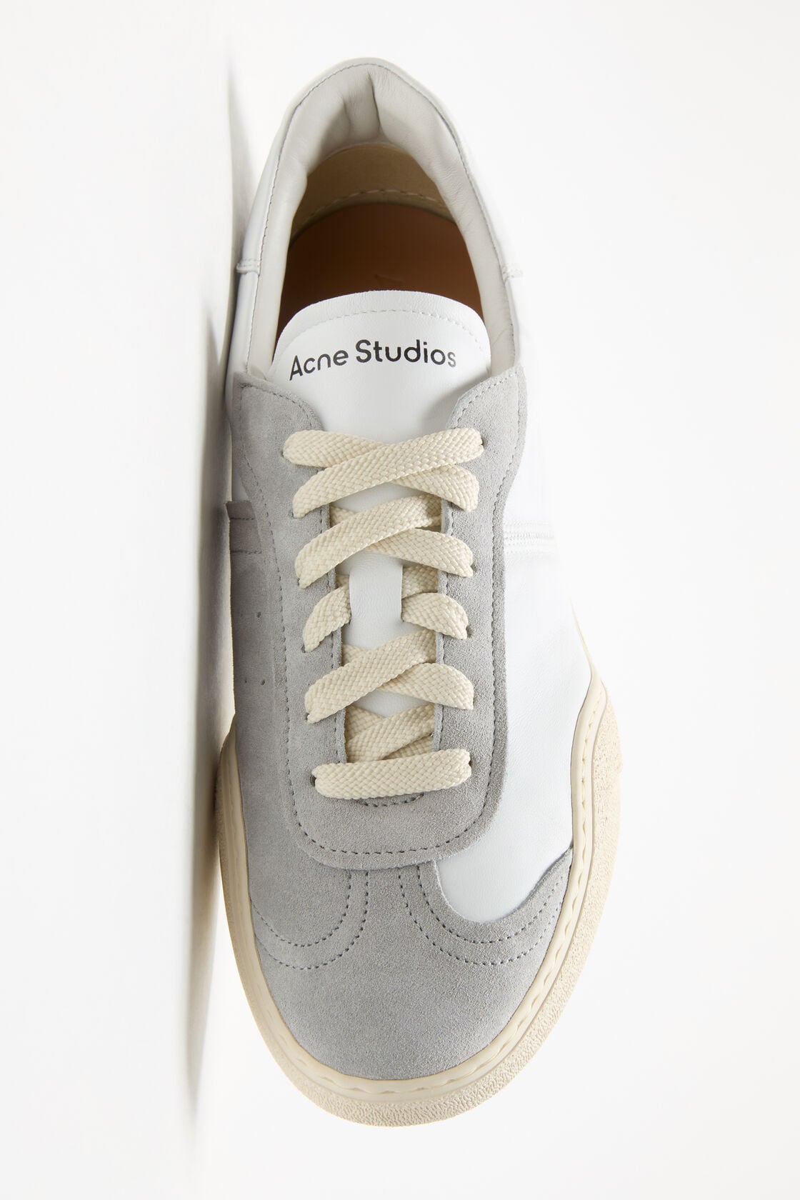 Leather sneakers - White/white