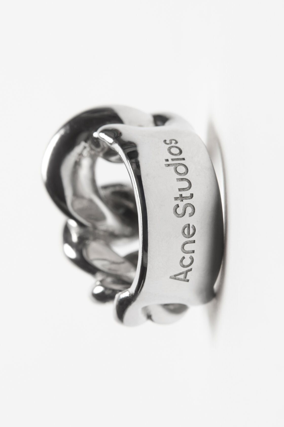 Chunky chain ring - Silver
