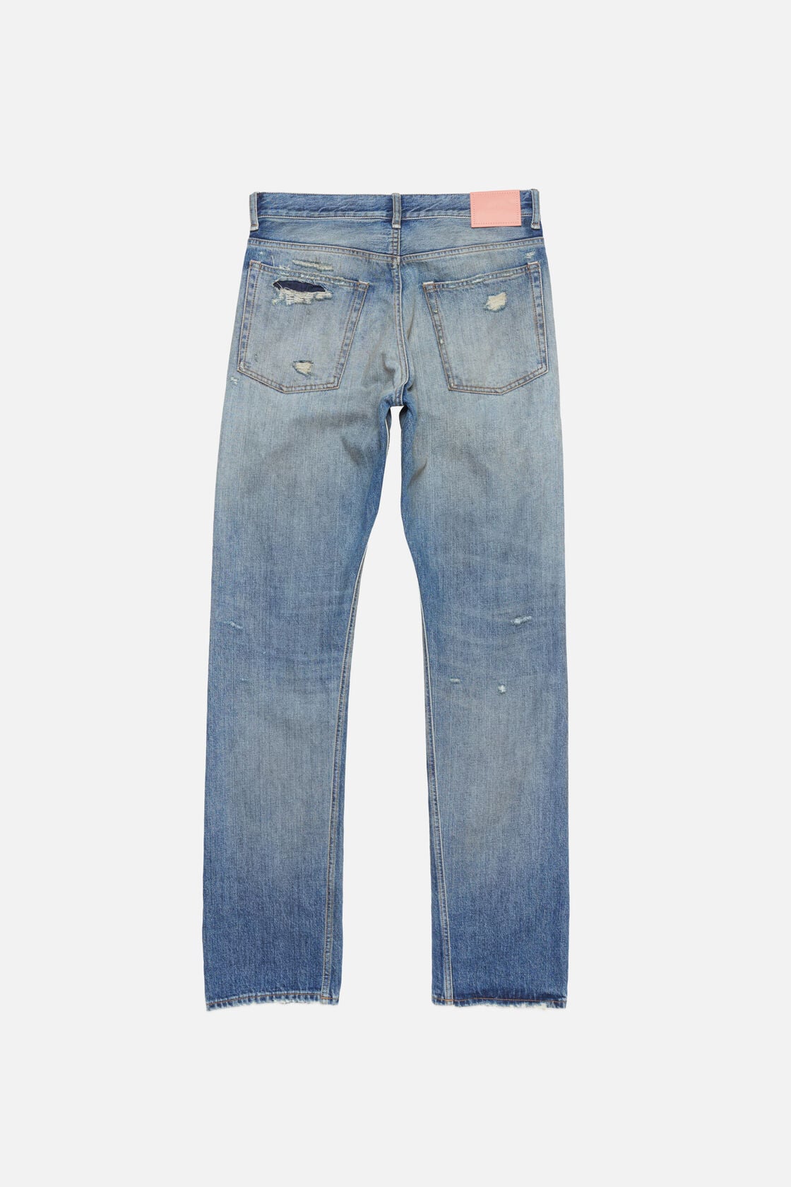 Mended denim jeans - 1996M - Mid Blue