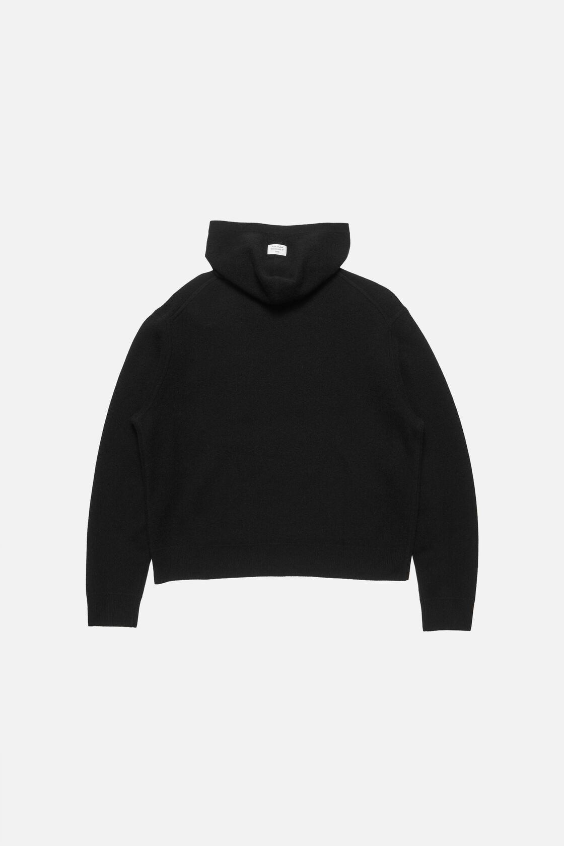 Cashmere hoodie - Black