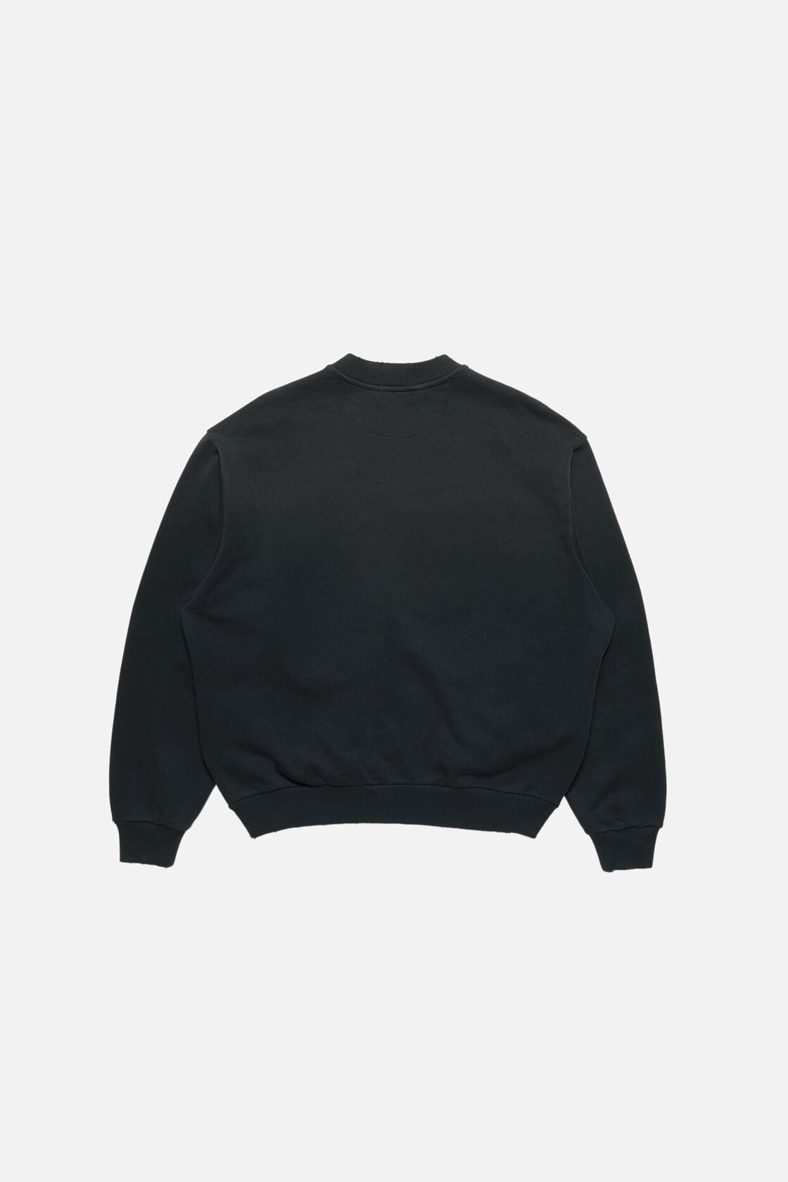 Washed zip-up cardigan - Black