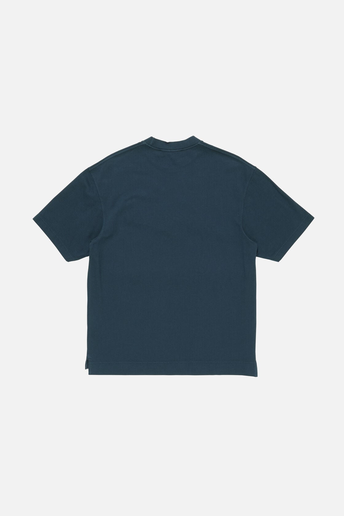 Embroidered logo t-shirt - Deep blue