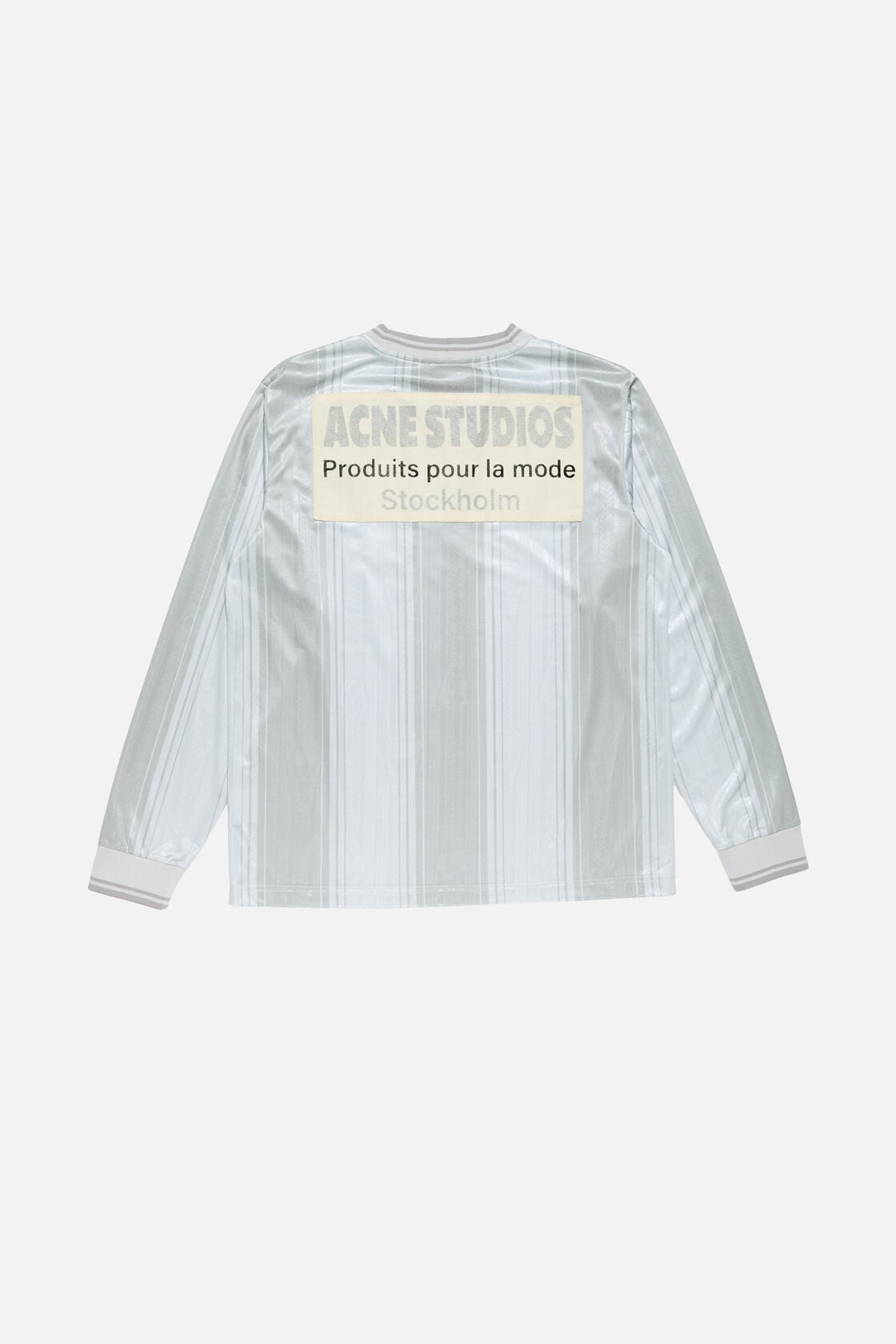 Logo sports jersey top - Grey