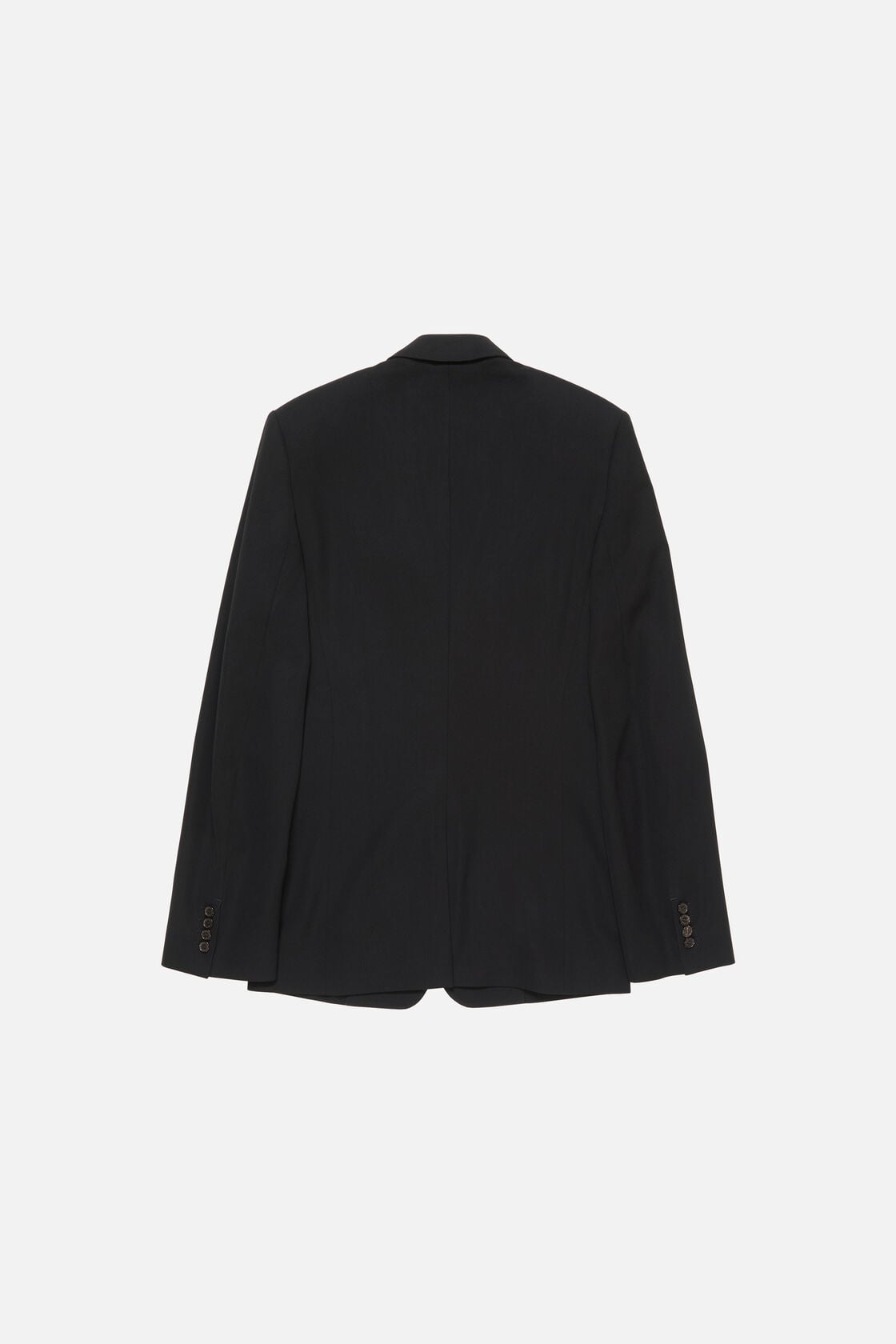 Fitted suit jacket - Black