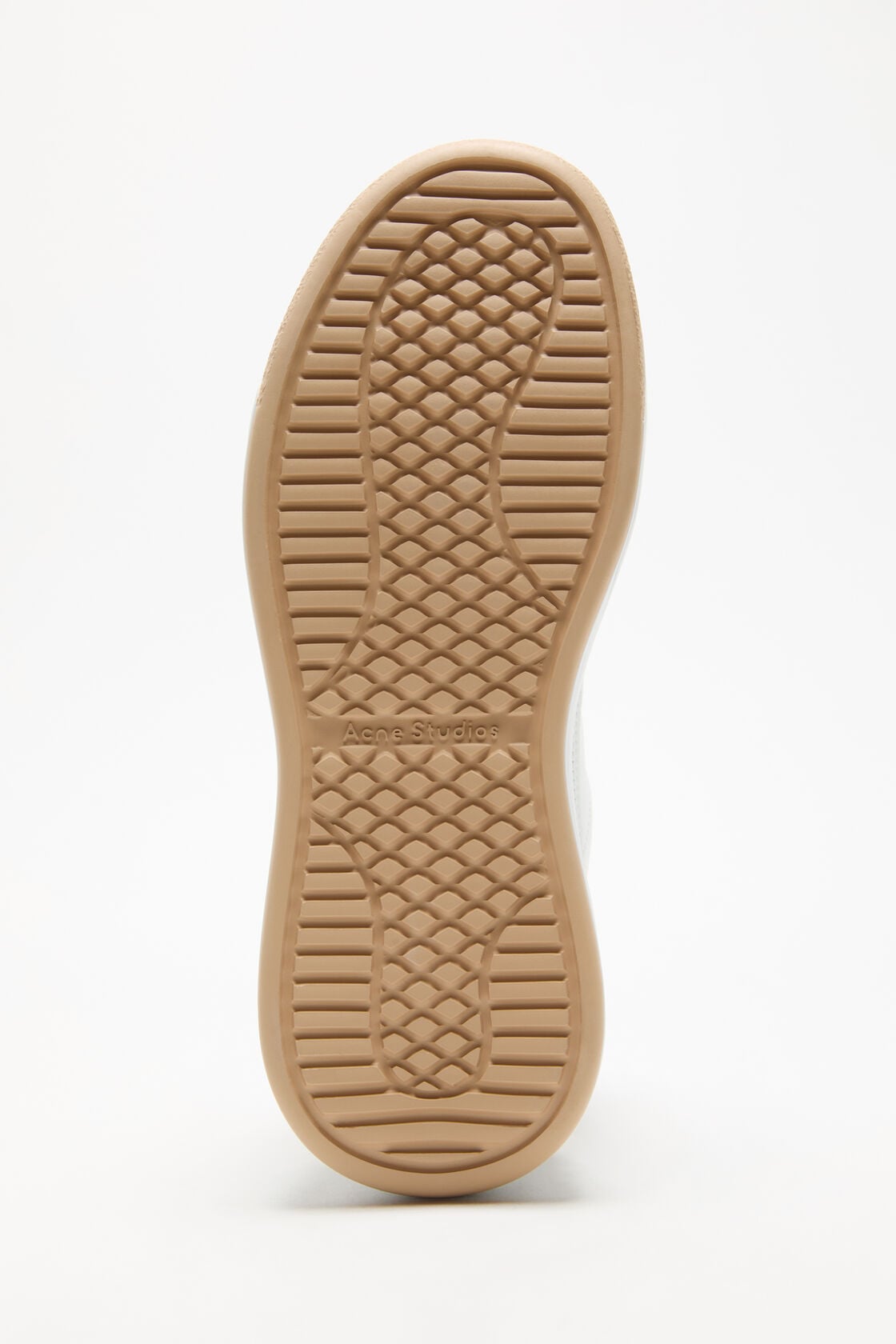 Leather Velcro Sneakers - Sand beige/optic white