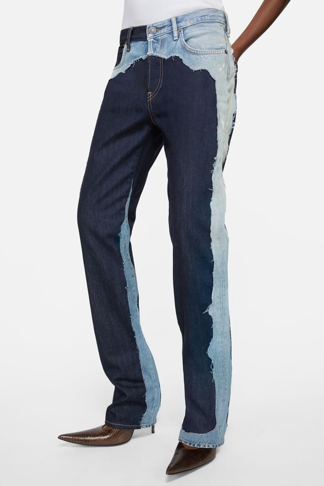 Patchwork Jeans - 2009F - Indigo/blue