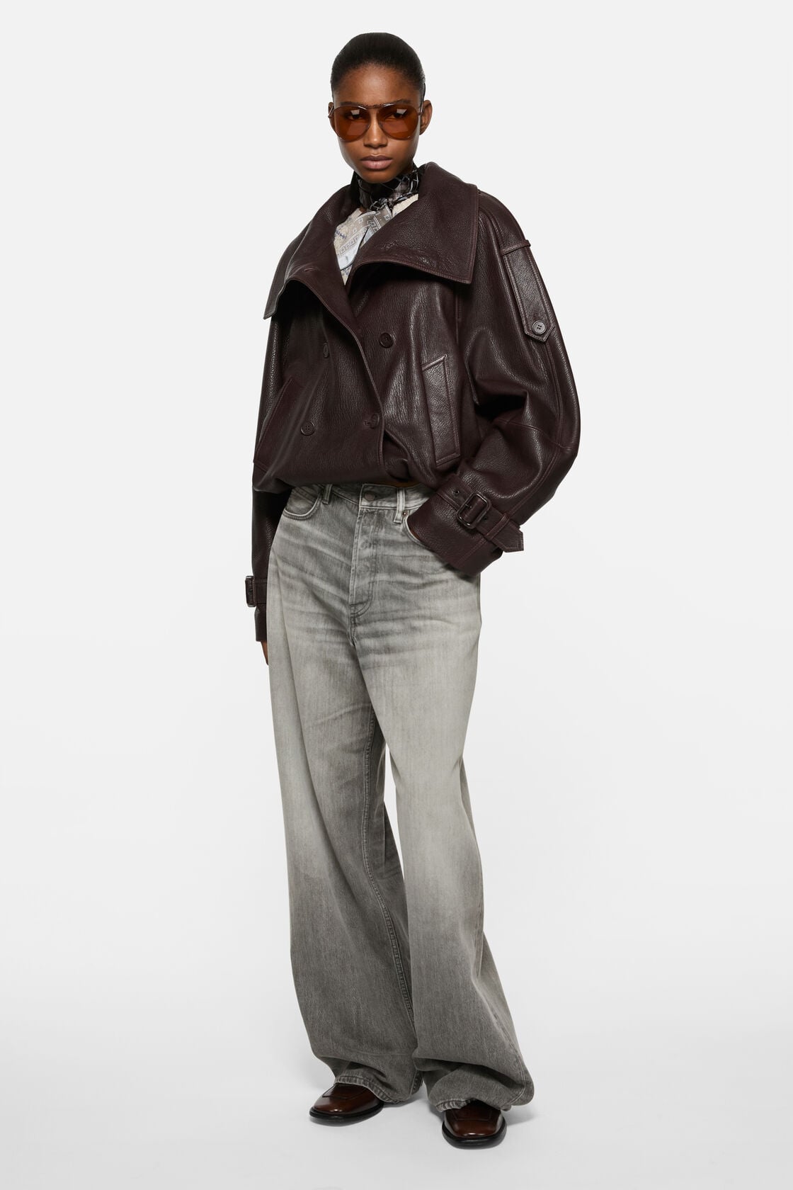 Loose fit jeans - 1981 - Ash grey