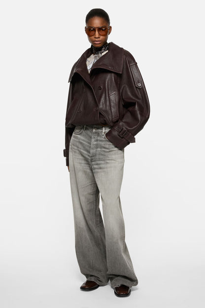 Loose fit jeans - 1981 - Ash grey