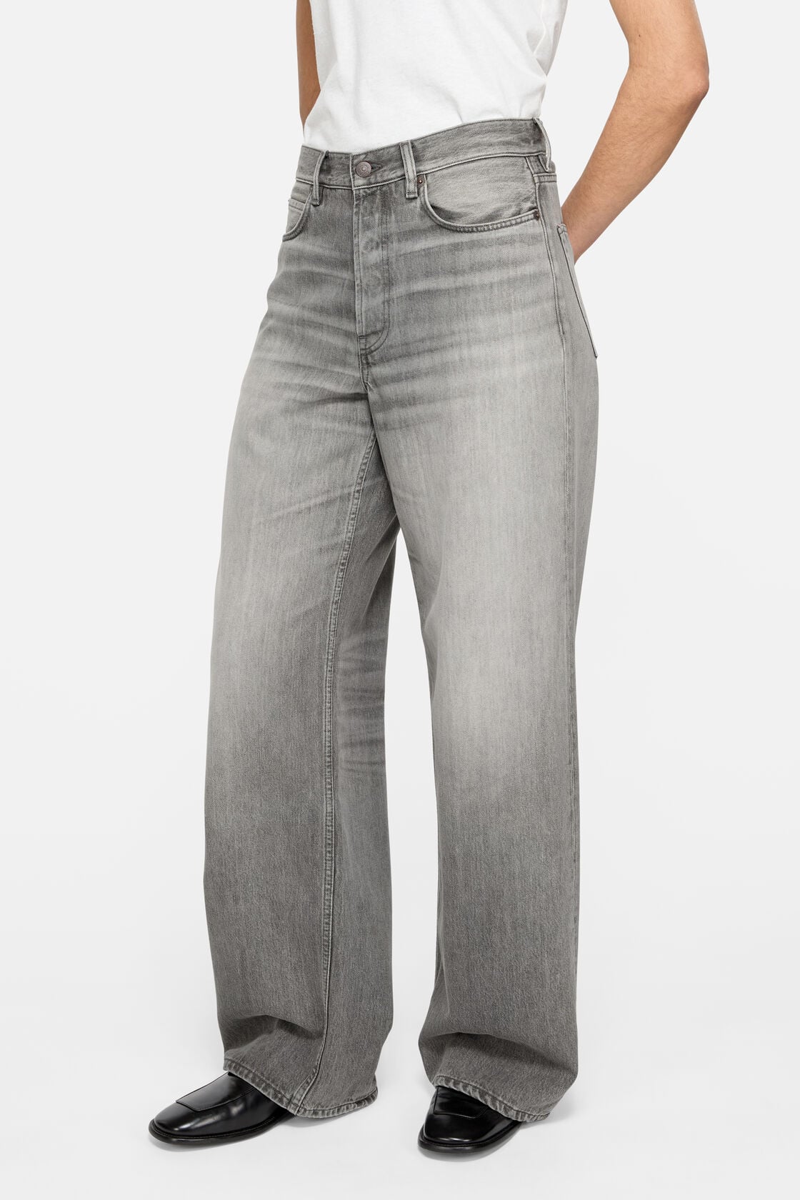 Loose fit jeans - 1981 - Ash grey