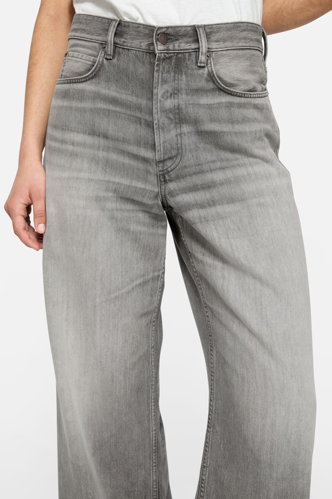 Loose fit jeans - 1981 - Ash grey