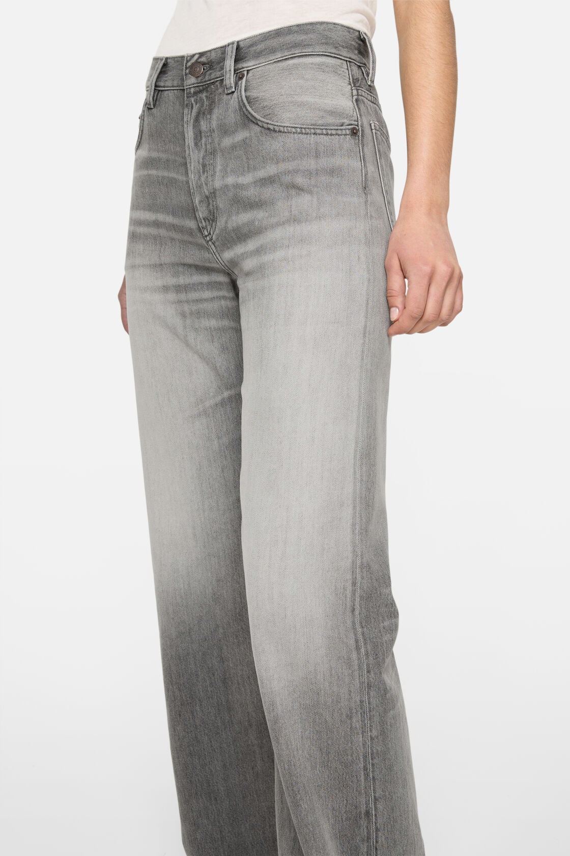 Regular fit jeans - 2021F - Ash grey