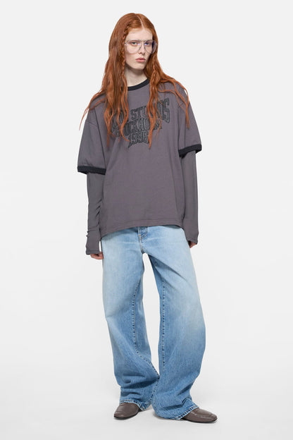 Loose fit jeans - 1981 - Light blue