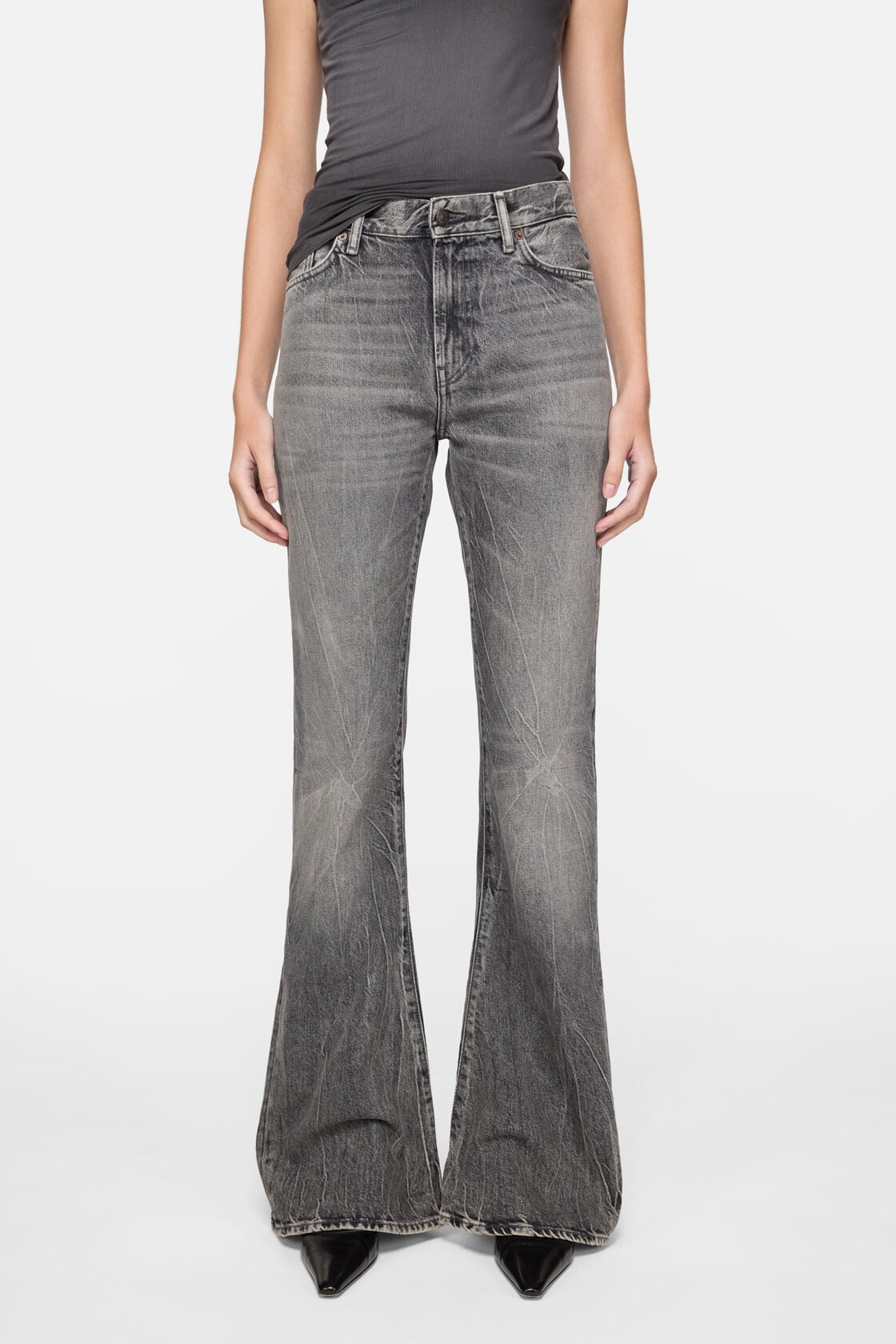 Fitted jeans - 2025F - Washed Black