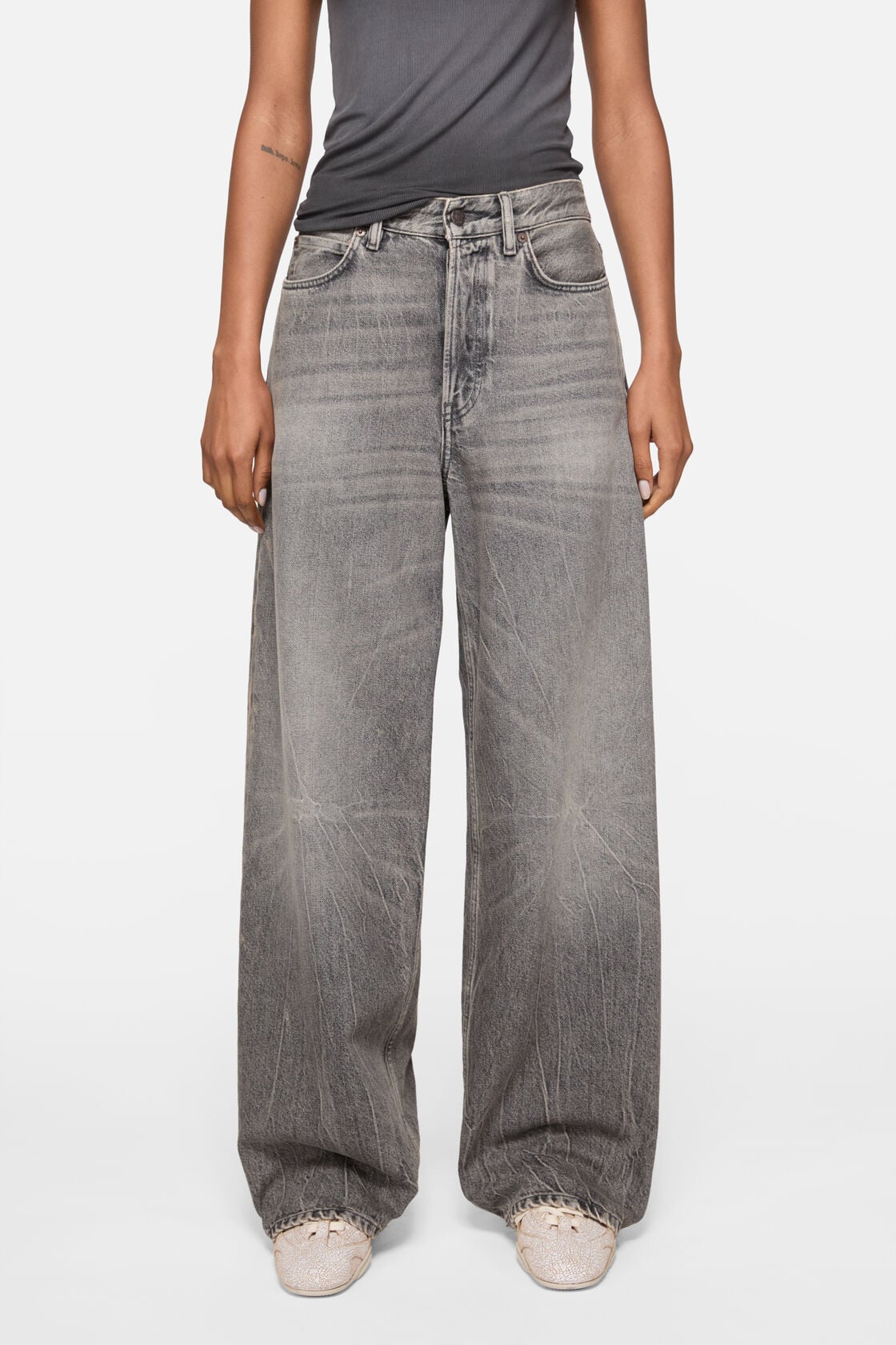 Loose fit jeans - 1981 - Washed Black