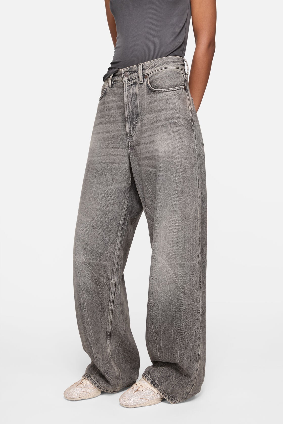 Loose fit jeans - 1981 - Washed Black