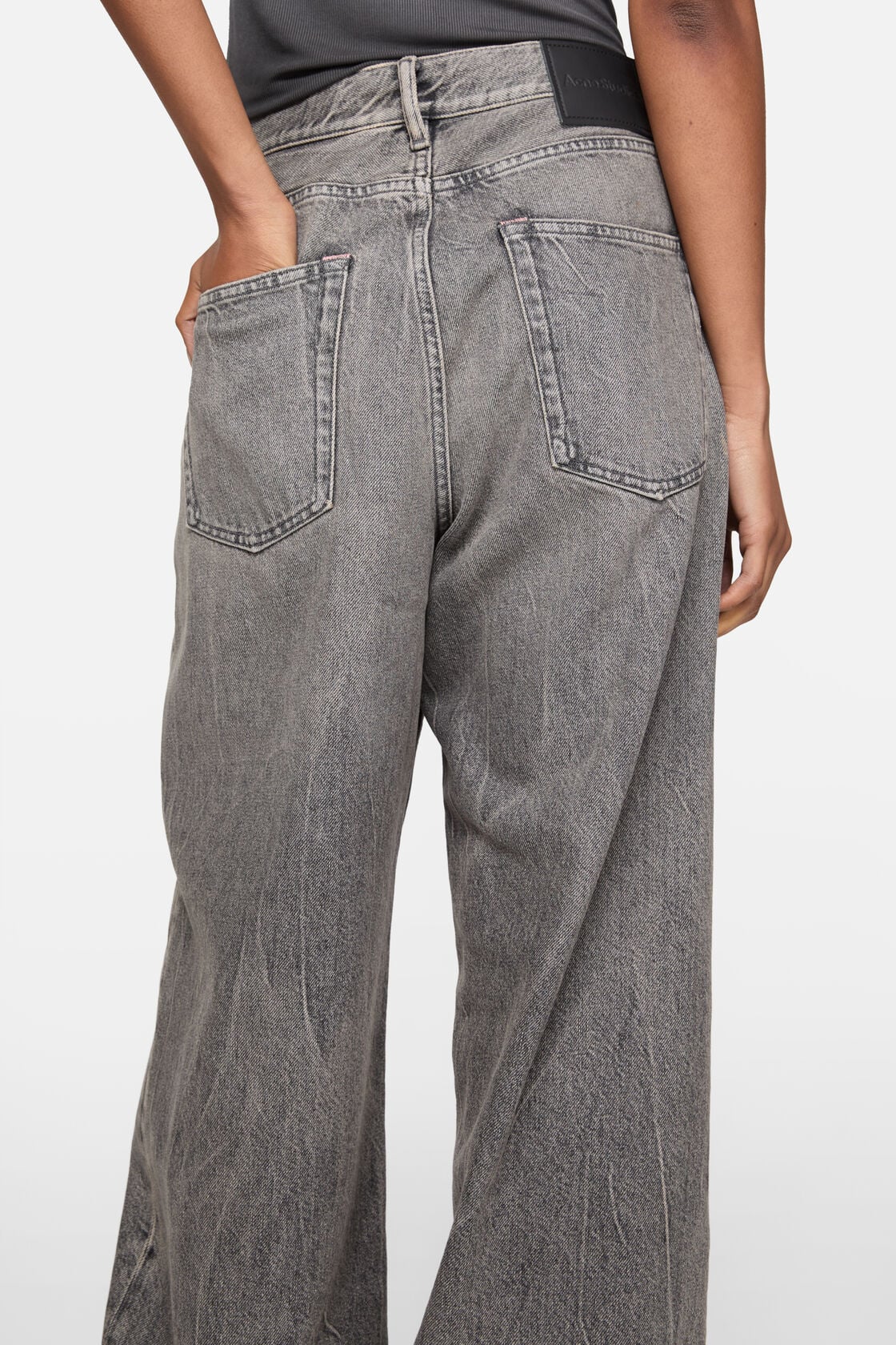 Loose fit jeans - 1981 - Washed Black
