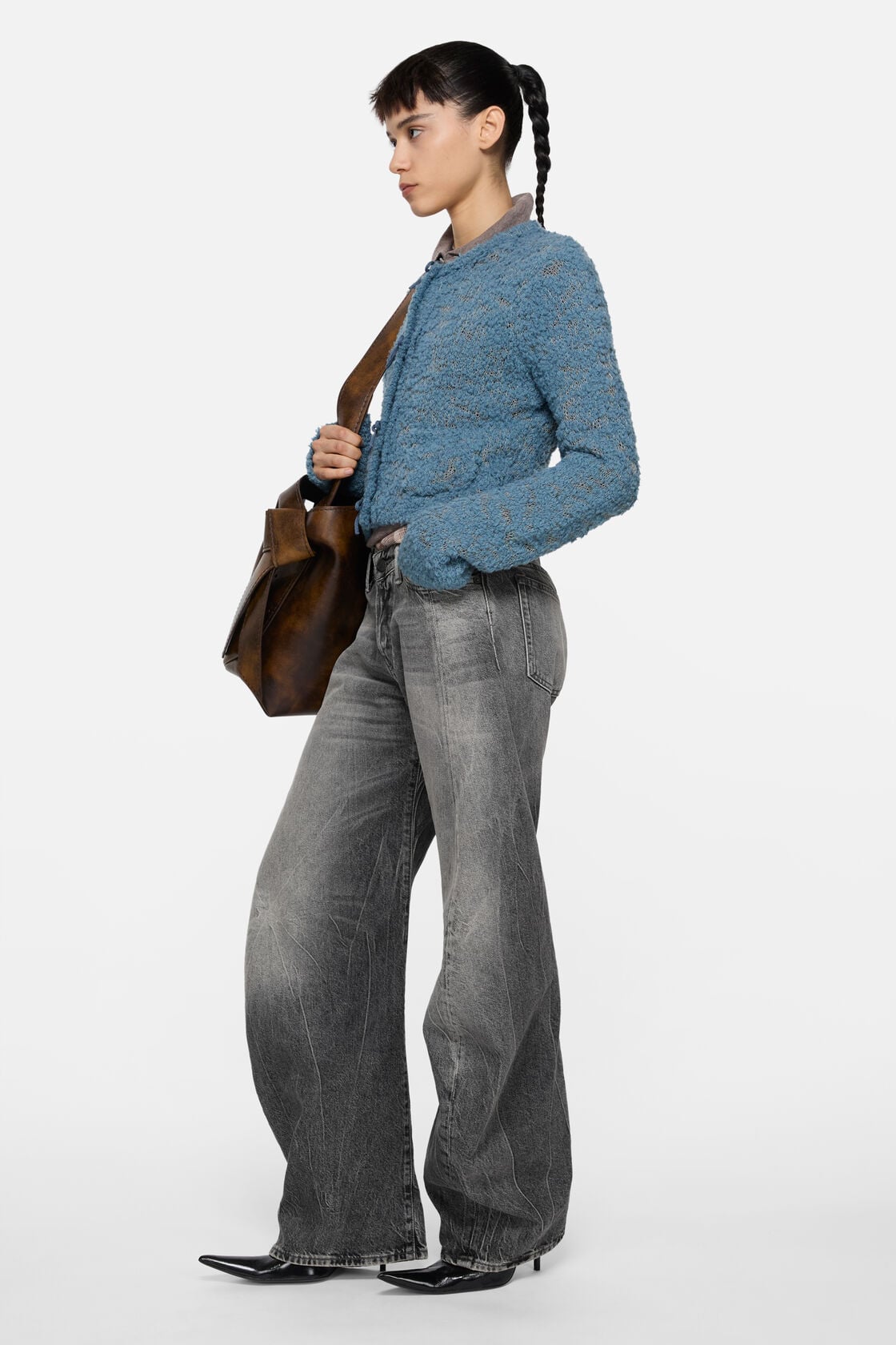 Loose fit jeans - 2006F - Washed Black