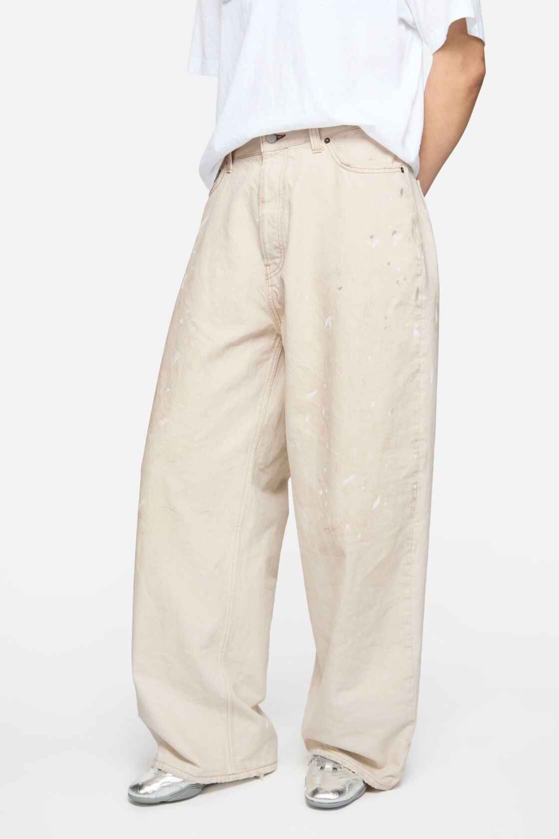 Loose fit jeans - 2023 - White
