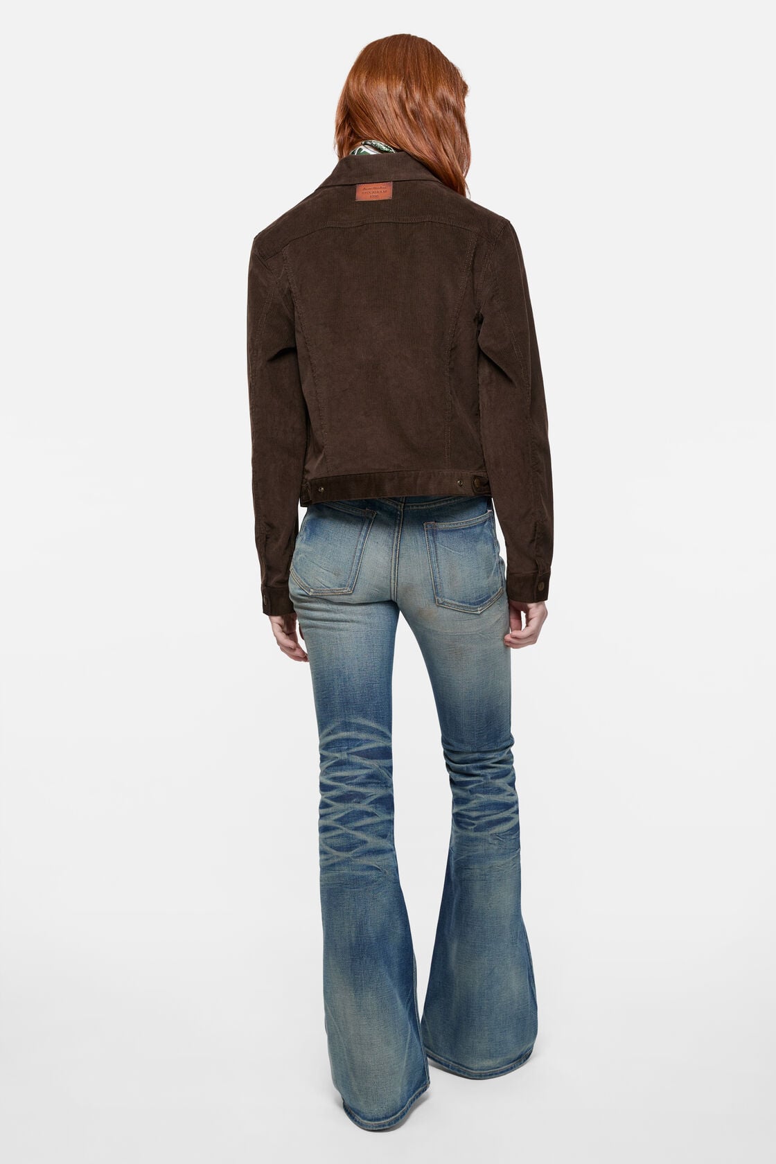 Corduroy jacket - Dark brown