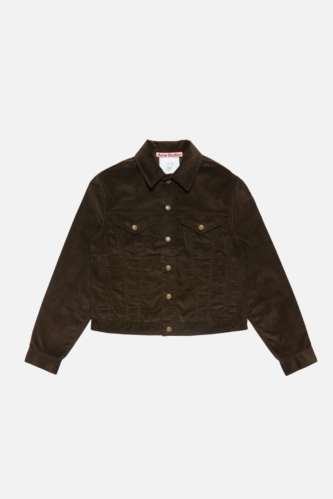 Corduroy jacket - Dark brown