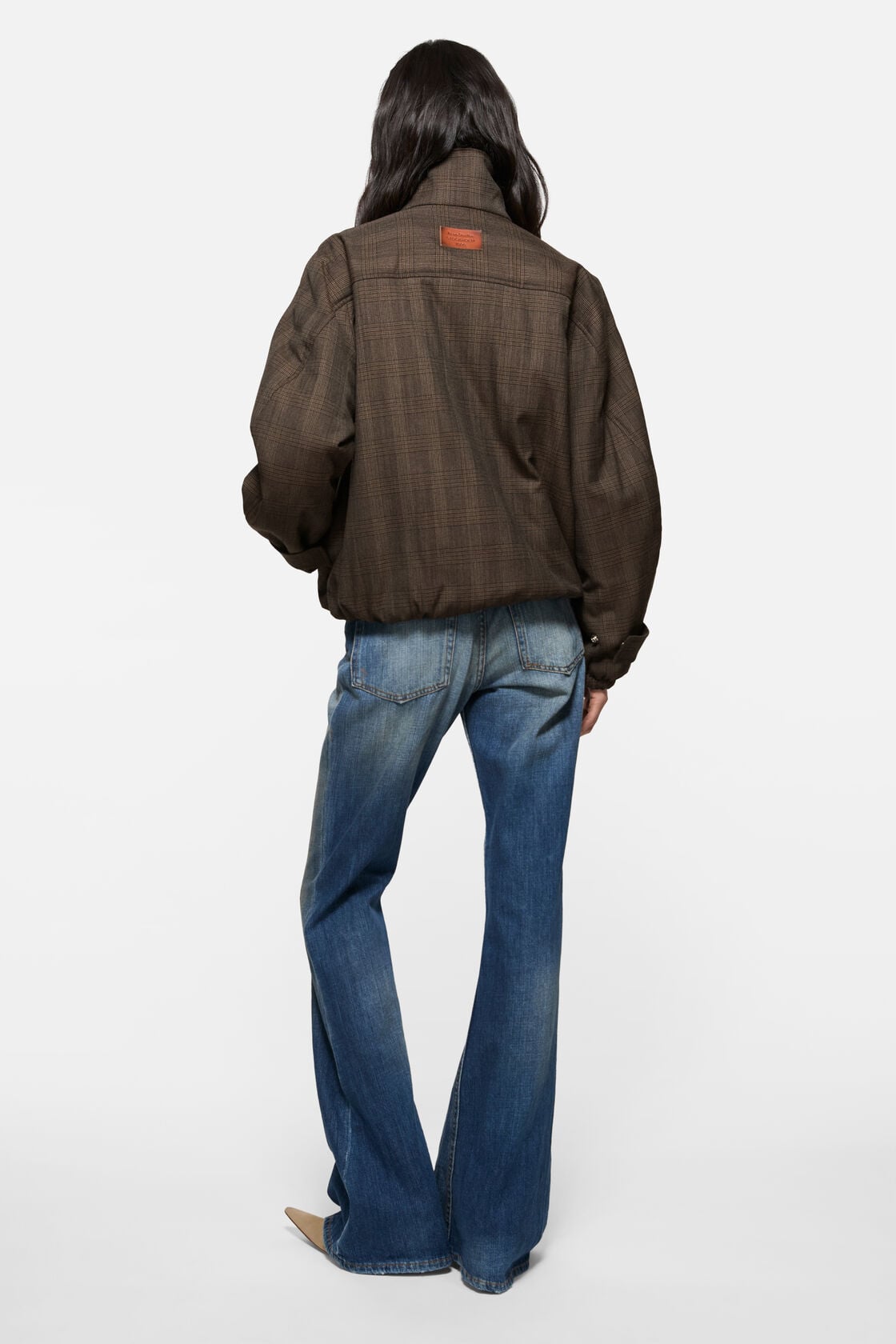 Wool jacket - Brown/black