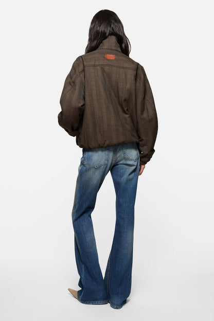 Wool jacket - Brown/black