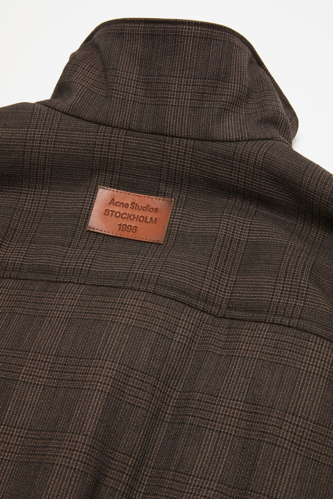 Wool jacket - Brown/black
