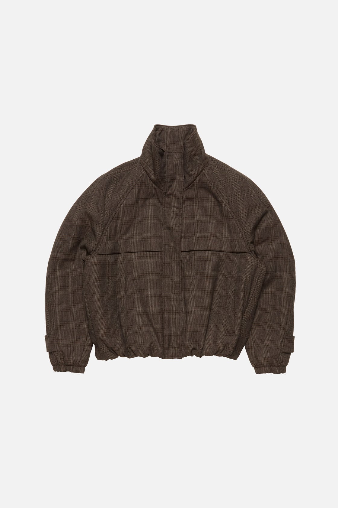 Wool jacket - Brown/black