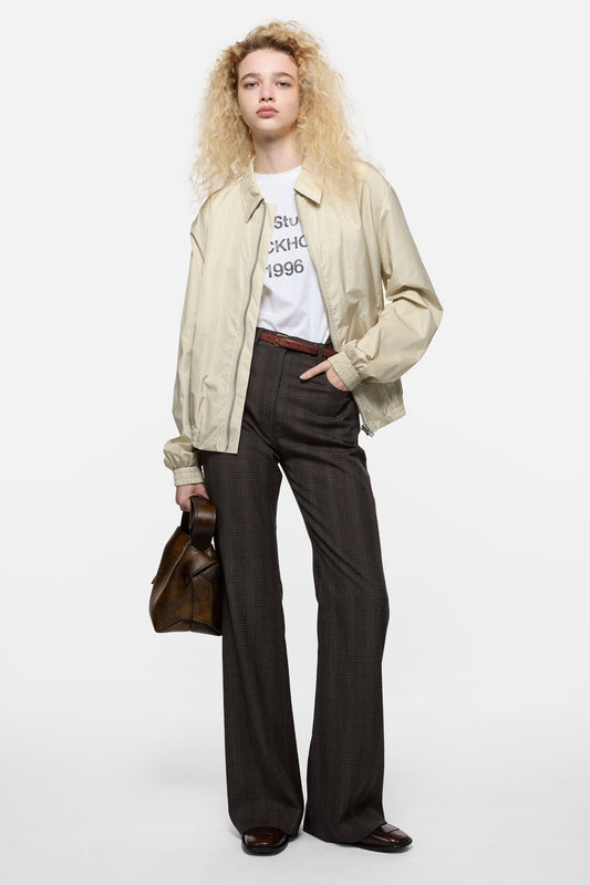 Lightweight nylon jacket - Light taupe