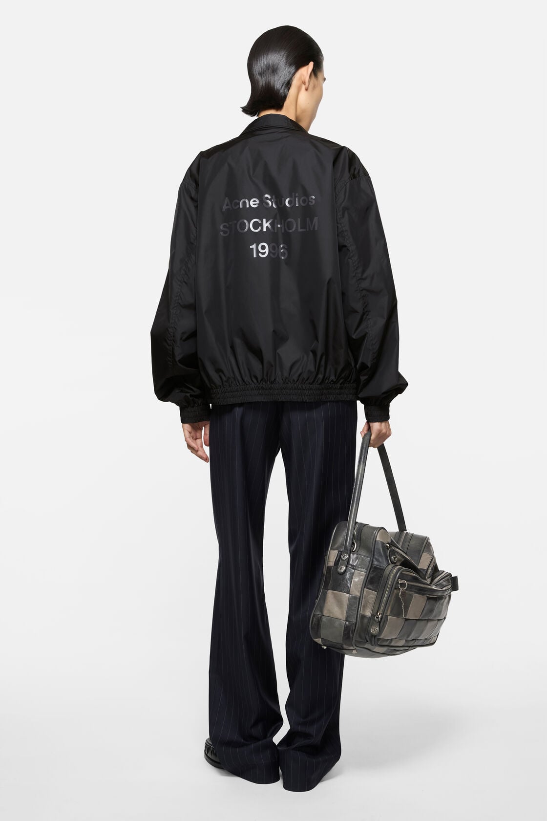 Lightweight nylon jacket - Black