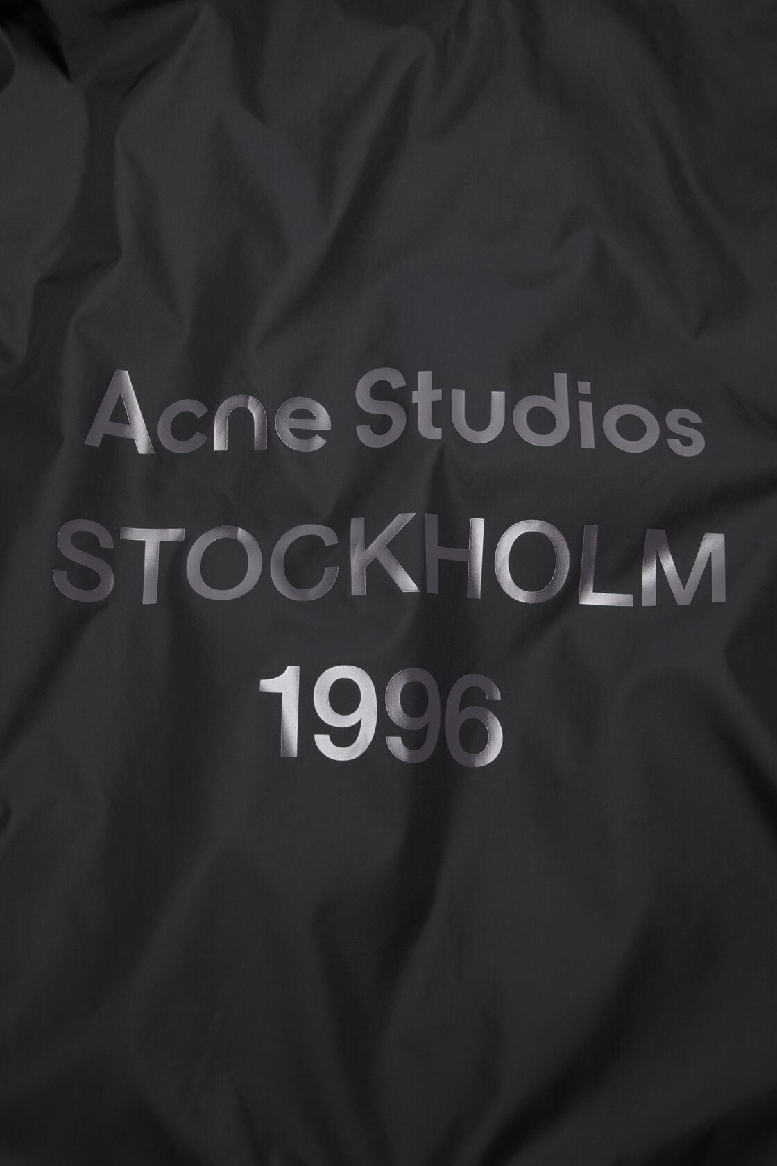 Lightweight nylon jacket - Black