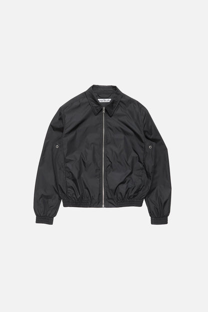 Lightweight nylon jacket - Black