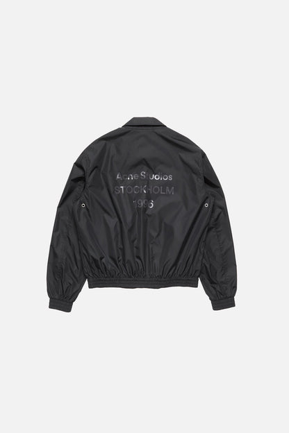 Lightweight nylon jacket - Black