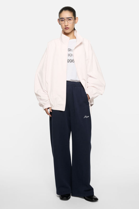 Technical jacket with logo - Soft white