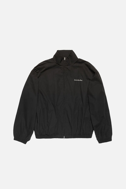 Washed logo jacket - Black
