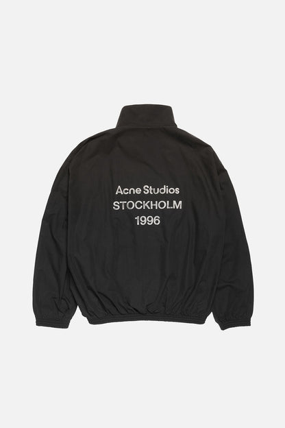 Washed logo jacket - Black