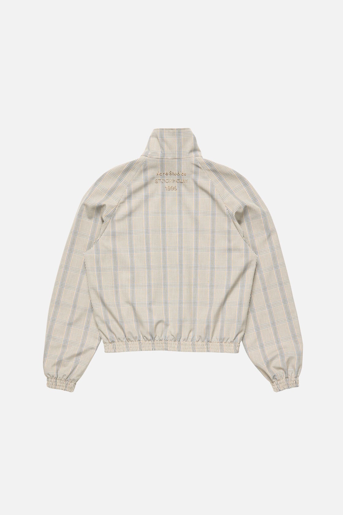 Lightweight check jacket - Brown/blue
