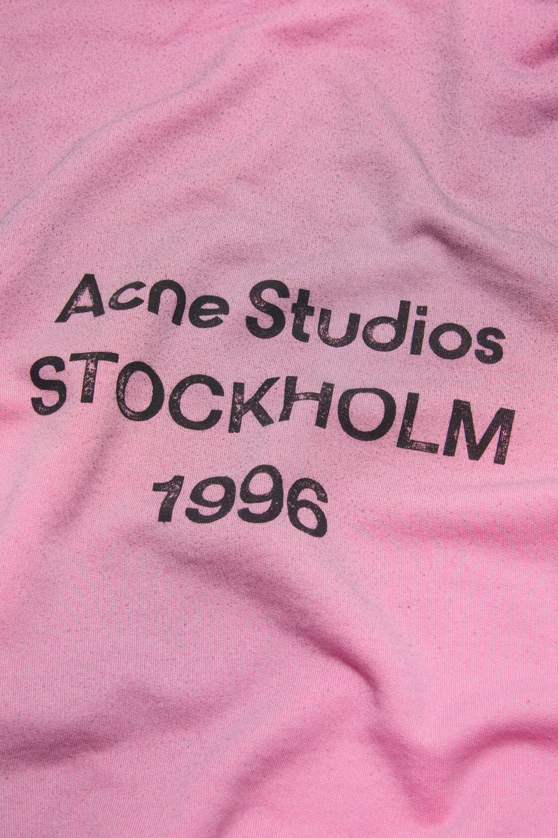 Fleece logo hoodie - Cotton candy pink