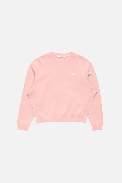 Fleece sweatshirt with logo - Faded pink