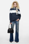 Navy/white
