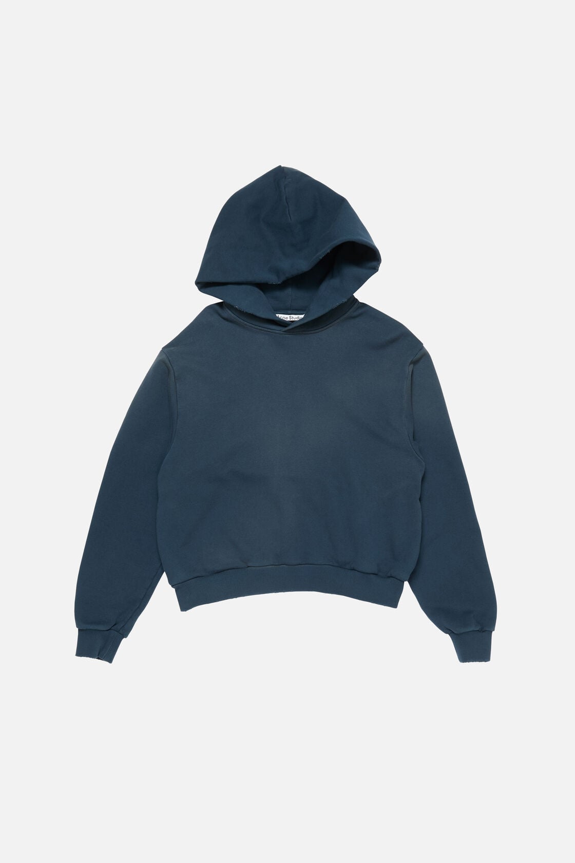 Fleece logo hoodie - Deep blue
