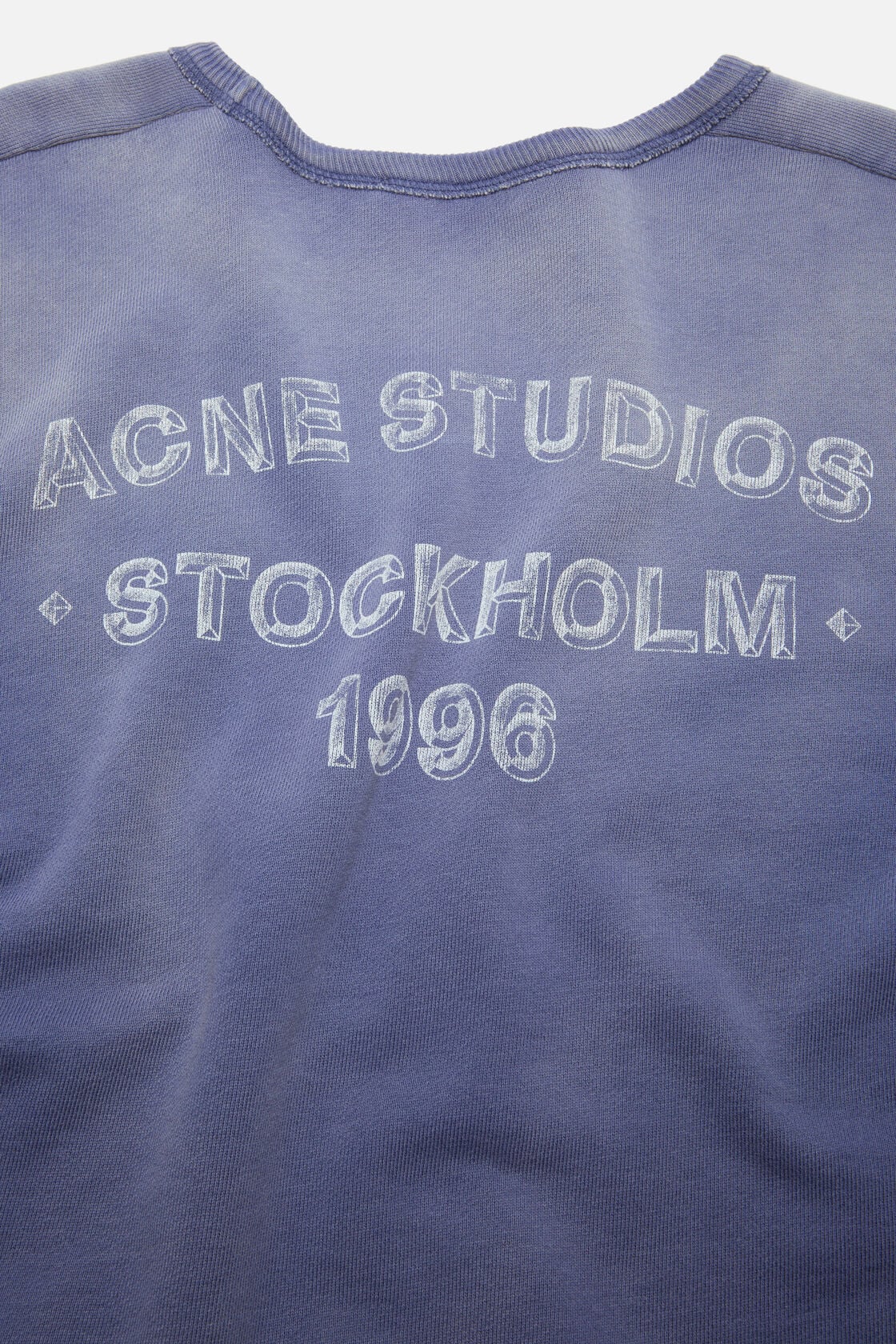 Sprayed logo sweatshirt - Navy