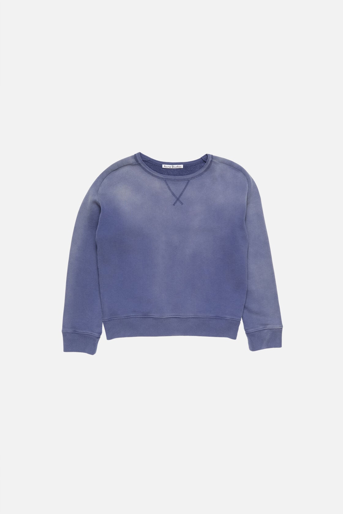 Sprayed logo sweatshirt - Navy