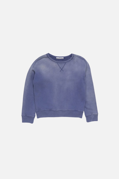 Sprayed logo sweatshirt - Navy