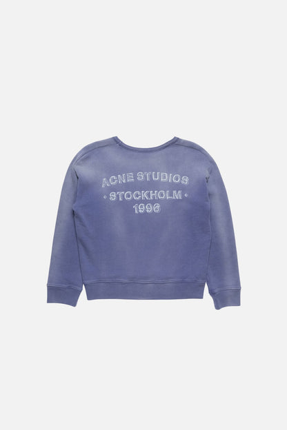 Sprayed logo sweatshirt - Navy